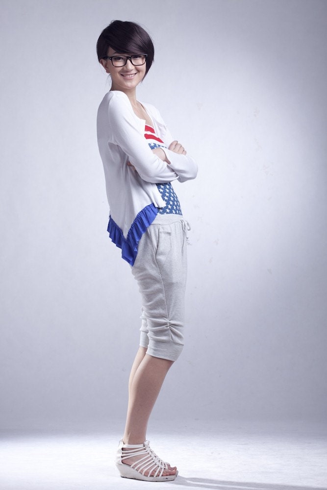 JulyS Long-sleeve ruffle A067