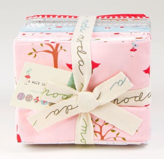 A Walk In The Woods Fat Quarter Bundle by Aneela Hoey for Moda Fabrics