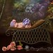 NEWBORN Baby Girl Hat, Baby Girl Beanie, Crochet Flapper Hat, Lavender, Rose and Pink Flower. Professional Photo Props. Baby Gift, Kids.