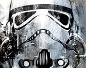 Star Wars Stormtrooper poster sized art print illustration size 13x19