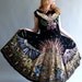 1950s hand painted mexican velvet circle skirt and top // vlv // The Phoenix She Rises