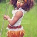 Couture Rooster Feather Skirt and Tank Top