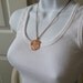 Harry Potter inspired - Hogwarts Crest - Hand Stamped Copper Necklace