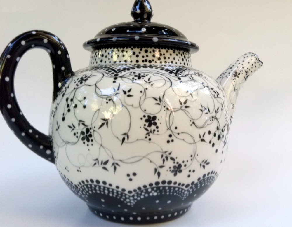 Tea Time In Black and White