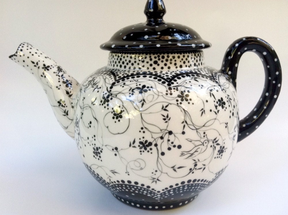 Tea Time In Black and White