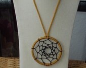 Macrame Dream Catcher Necklace
