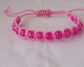 Macrame Friendship Bracelet Pink