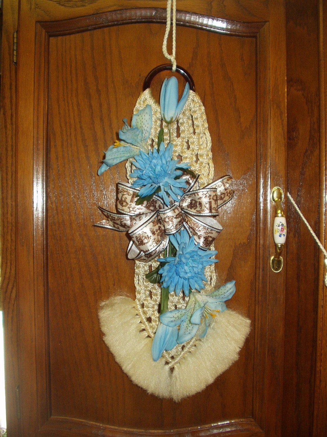 Macrame Swag with Floral
