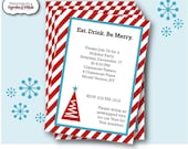 Modern 'Be Merry' Printable Holiday Party and Gift MEGA Kit Il_170x135
