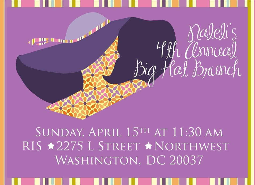 Big Hat Brunch Party Set - Bridal Shower, Baby Shower, Engagement Party, Kentucky Derby Decor Il_170x135