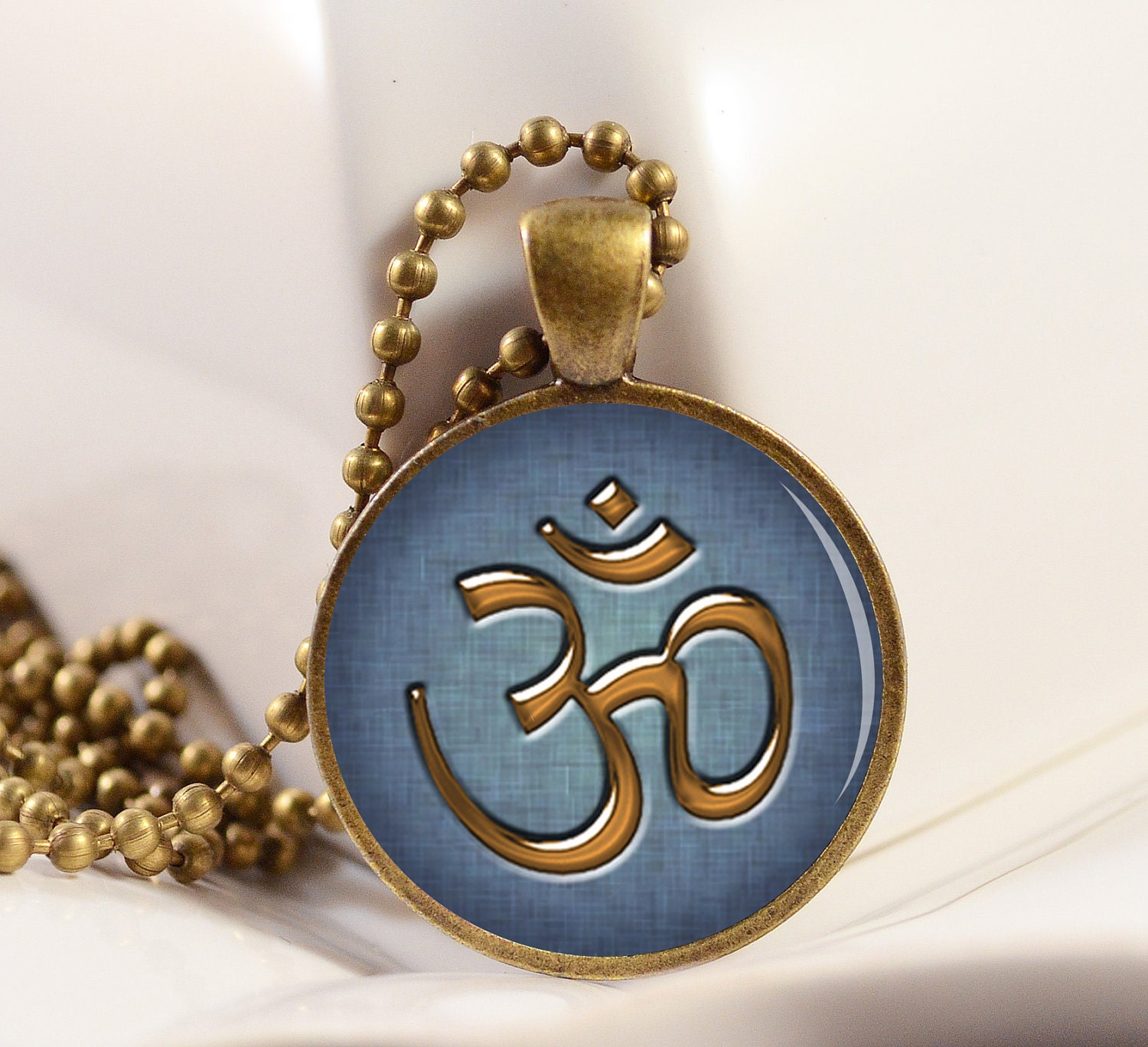 Yoga Ohm Pendant Resin Pendant Resin Jewelry C12B