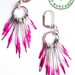 L O V E R O K S Hand-Painted Enamel Spike Earrings