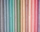 Fat Quarter Set of Ahimsa Peace Silks. Sheer, translucent silks. Pick any 4 colors from the ICECREAM SHOP palette.