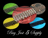 50 Petite 1.5mm OR 2.0mm Ball Chains- 5 Colors to Choose From... Scrabble Tiles, Glass Tiles, Fused Glass, Bottle Cap Pendants, More