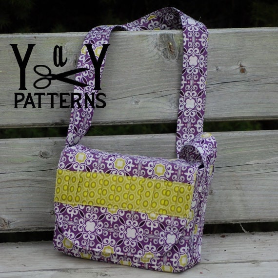 Scripture Tote Messenger Bag PDF Pattern
