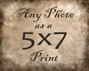 Any Photo From My Shop - 5x7 Print
