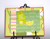 Make lemonade - Summer Heat Lemonade Fun Sun Bright Vacation Handmade card