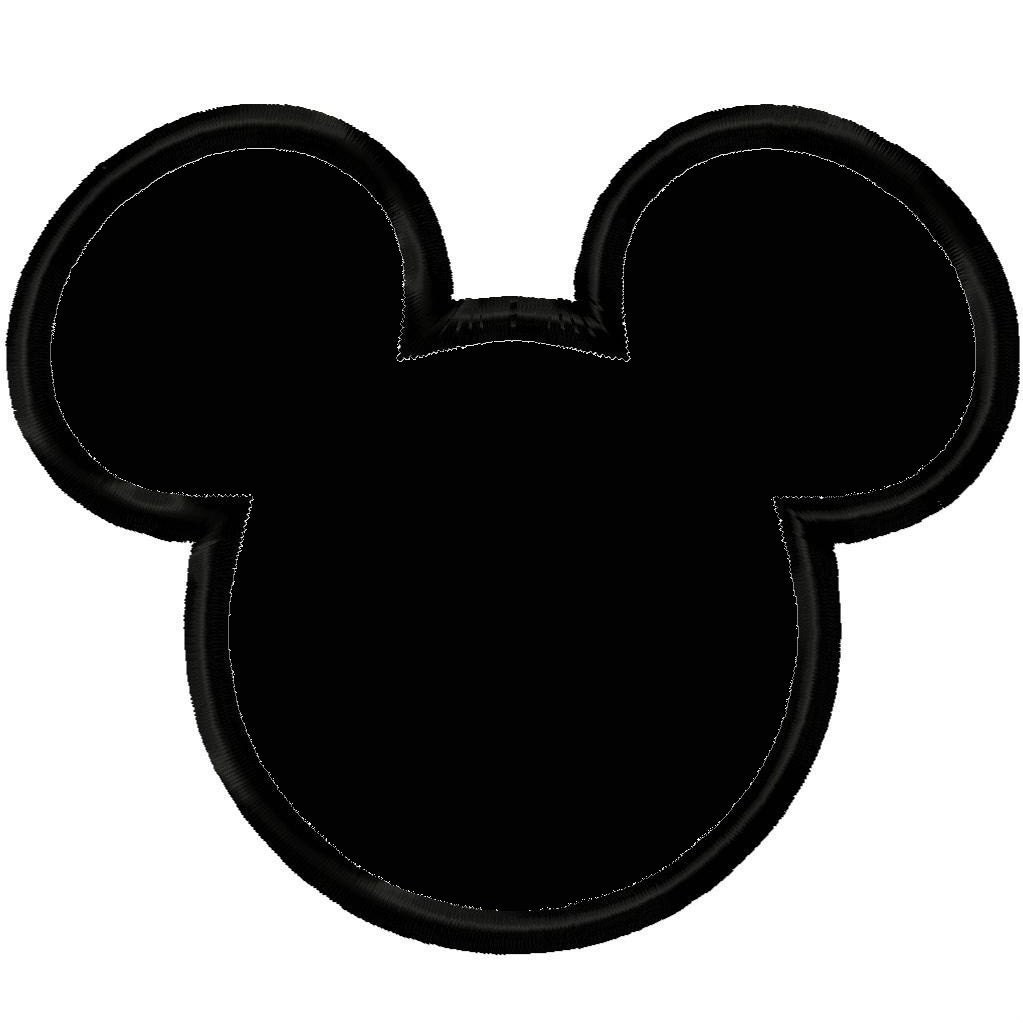 mickey mouse ears silhouette clip art - photo #27
