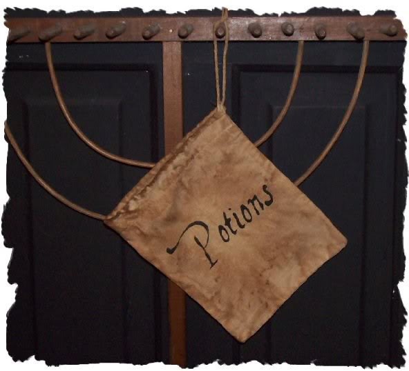 POTIONS Halloween Fall Harvest Holiday Witch Gift Seed Ditty Bag OTG Original Design
