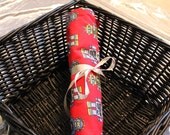 Baby boy receiving blankets - robots