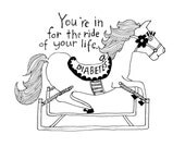 You're in for the Ride of Your Life - Pen & Ink Illustration