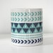 Winter Stripe Ceramic Coffee Mug
