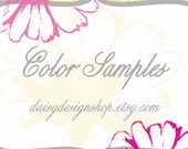 Color Sample Sheet