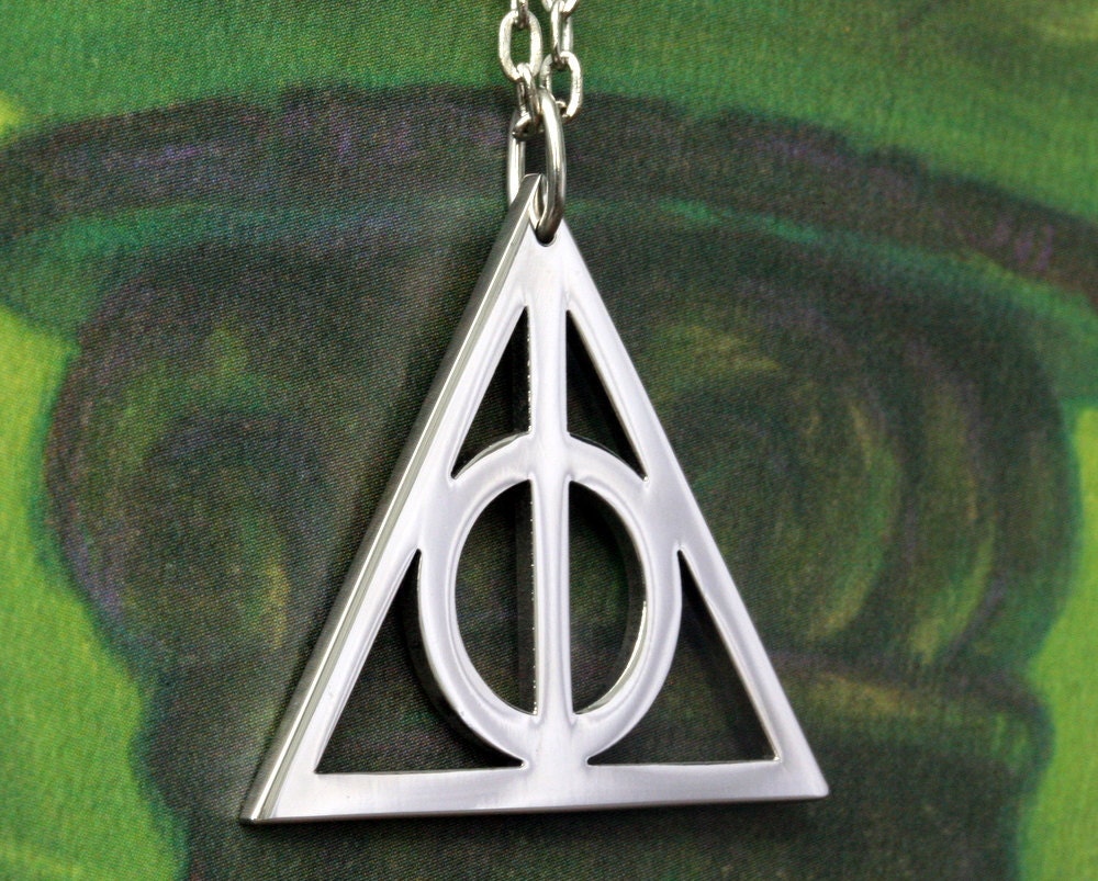 Harry Potter Deathly Hallows Symbol Pendant Necklace
