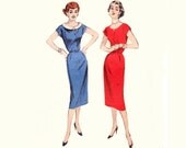 SALE Vintage 50s Sheath Dress Pattern (Butterick 7311)  ...was 25.00, now 21.25...