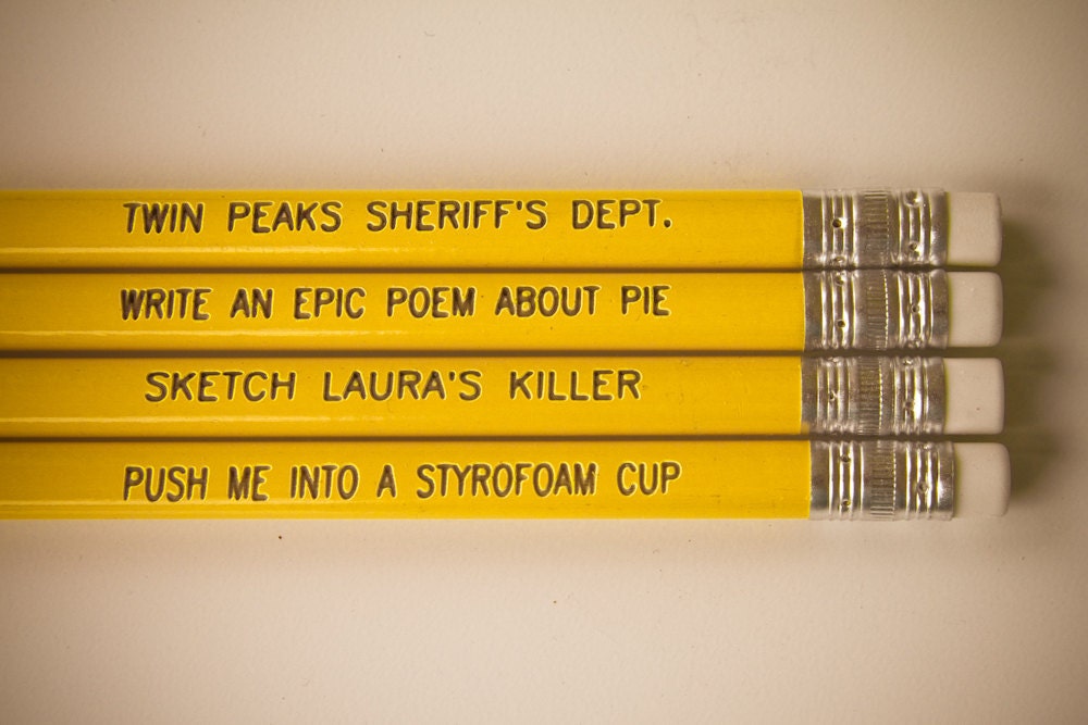 Twin Peaks Pencils (8 pcs)