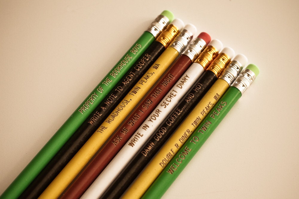 Twin Peaks Pencils (8 pcs)