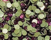 144 pieces (1 gross) of 2mm/6ss AMETHYST hot fix rhinestones DIY