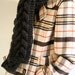 READY TO SHIP / Warm Cable Scarf - Charcoal