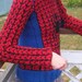 Handmade/Custom Superhero Inspired - Sweater (Spider-Man, Batman, Robin, Superman, Freakazoid, Captain America)