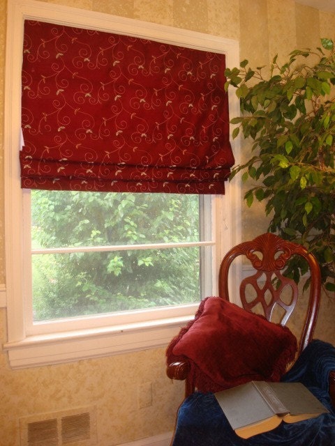 Classic/Flat Roman Shade--Custom