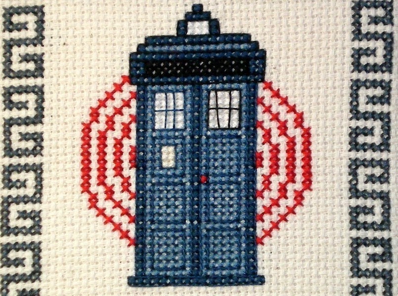 Ooh Wee Ooh - Doctor Who Inspired Cross Stitch Pattern