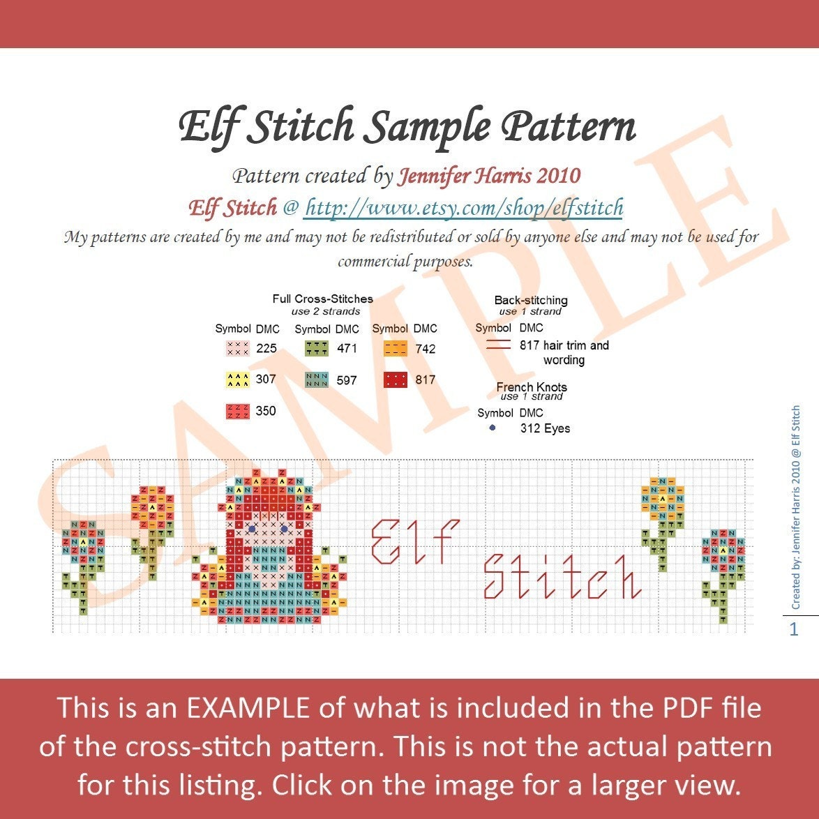 Tardis Sweet Tardis - Doctor Who Inspired Cross-stitch Pattern