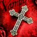 Large Ornate Gothic Cross Bobby Pin
