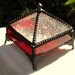 Ruby Red Stained Glass Jewlery Box OOAK