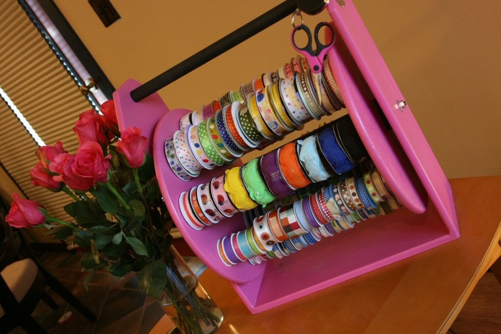 Ribbon Carry Caddy-White,Pink,Orange,Sage,Lavender,Yellow,blue