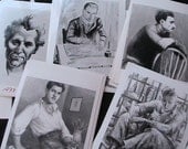 Random Set of 10 Men's Portraits