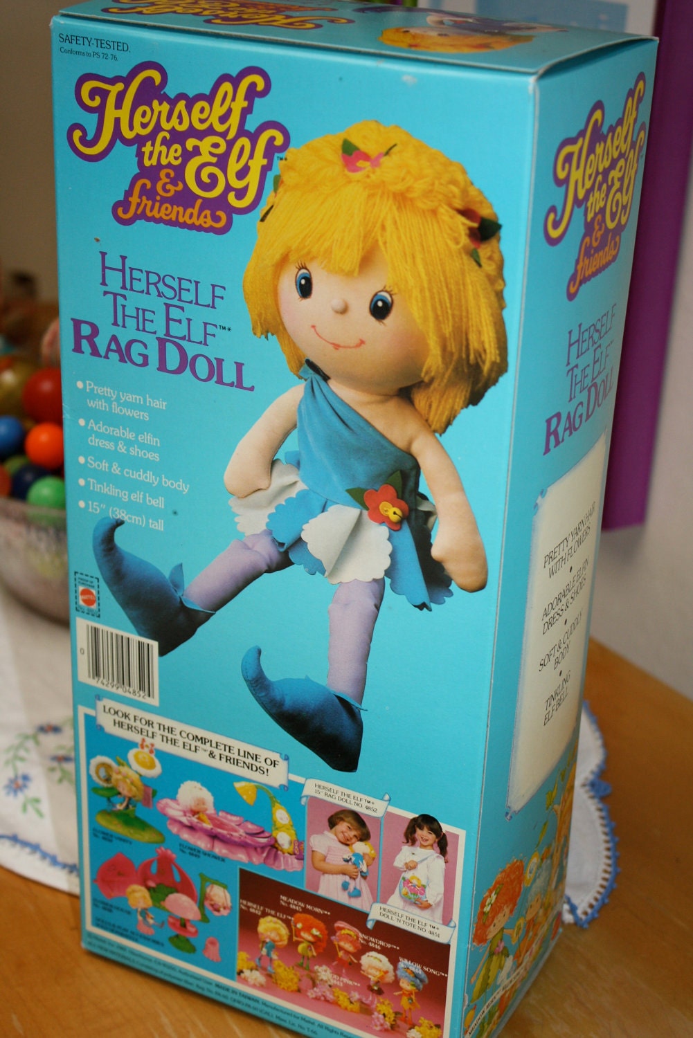 SALE Herself the Elf Doll RARE Find 1980s Favorite Fairy New in box Preserved and unopened Mattel at it's best
