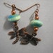 Vintage Style Dragonfly Earrings