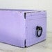 Purple vintage drawer