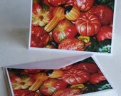 Gourds, Fall, Blank Note Cards, Photography - Firegems2010