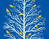 iOTA iLLUSTRATION - Scattered Through the Trees - Limited Edition Print