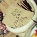 Sale... 250 Wedding Favor CANDY BAGS. Custom. Rustic Chic. Hand Stamped.