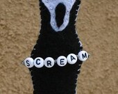 SALE 20% Off- Mixed Media Figurine - SCREAM