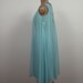 1960s Party Dress / 60s Trapeze Dress / NOS