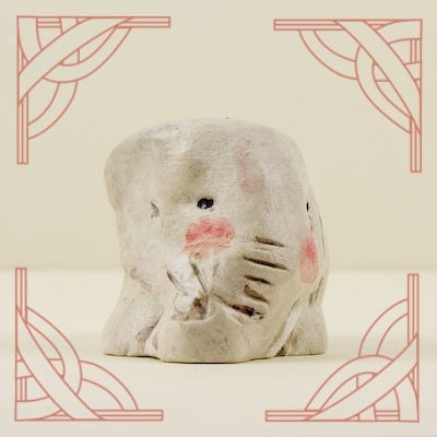 Maisie the Elephant - Hand Sculpted Figurine OOAK